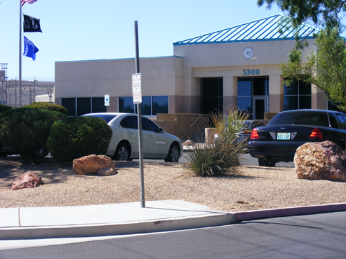 Las Vegas Detention Center Inmate Search - Driveway View